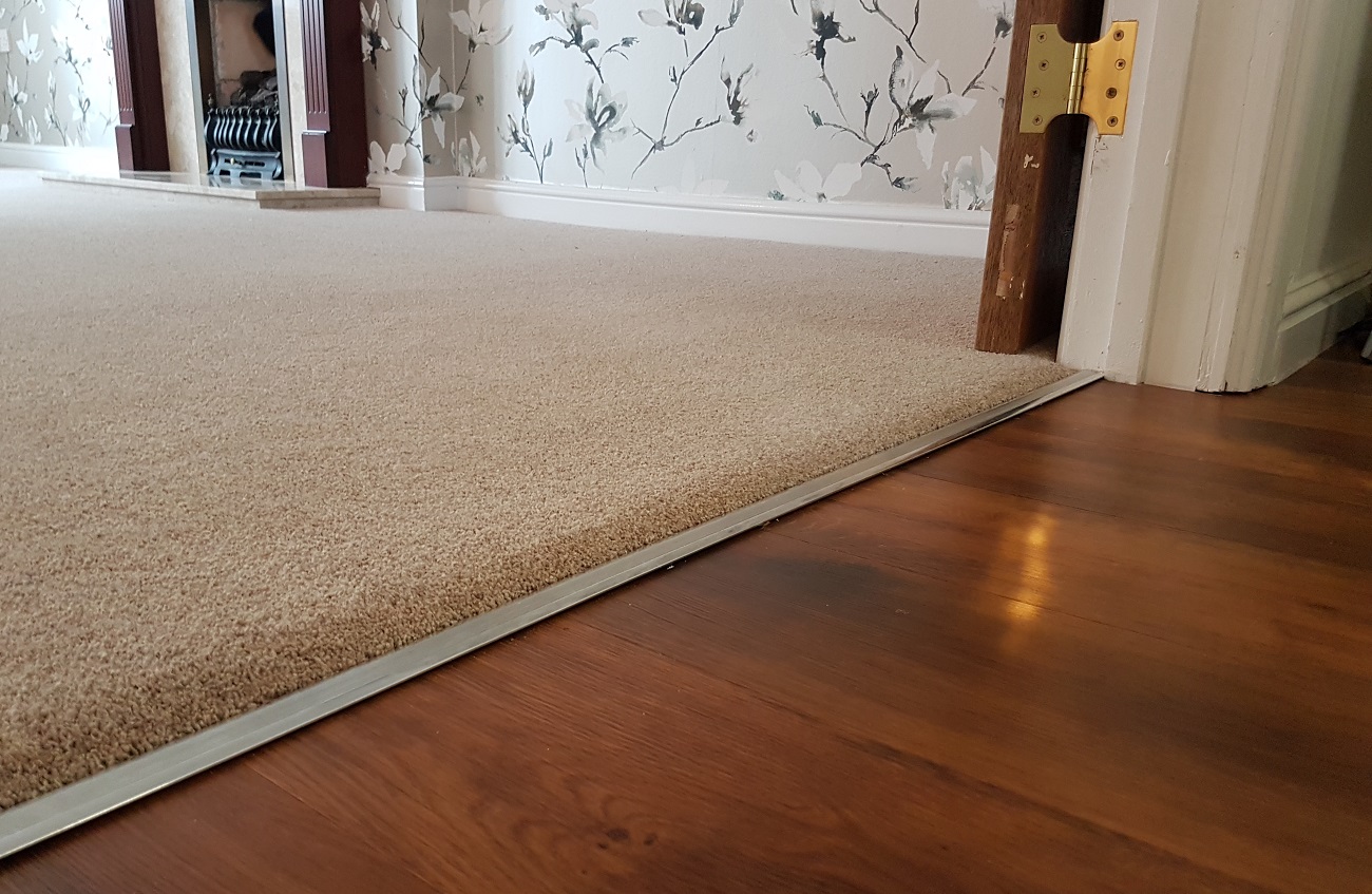 remove carpeting from living room